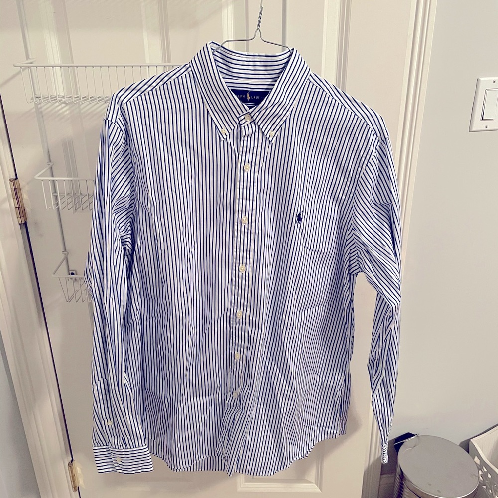 Men's Polo Button Down Shirt